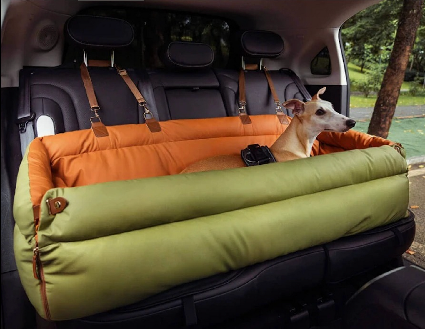 Luxe Dog Car Seat Bed